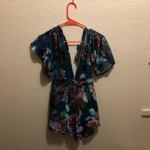 Beautiful Velvet Romper